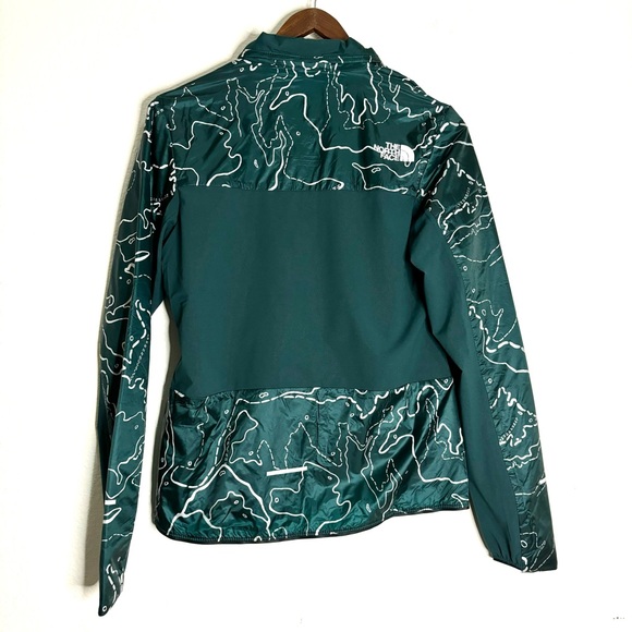 NWT North Face Dark Green Windbreaker - Picture 5 of 8